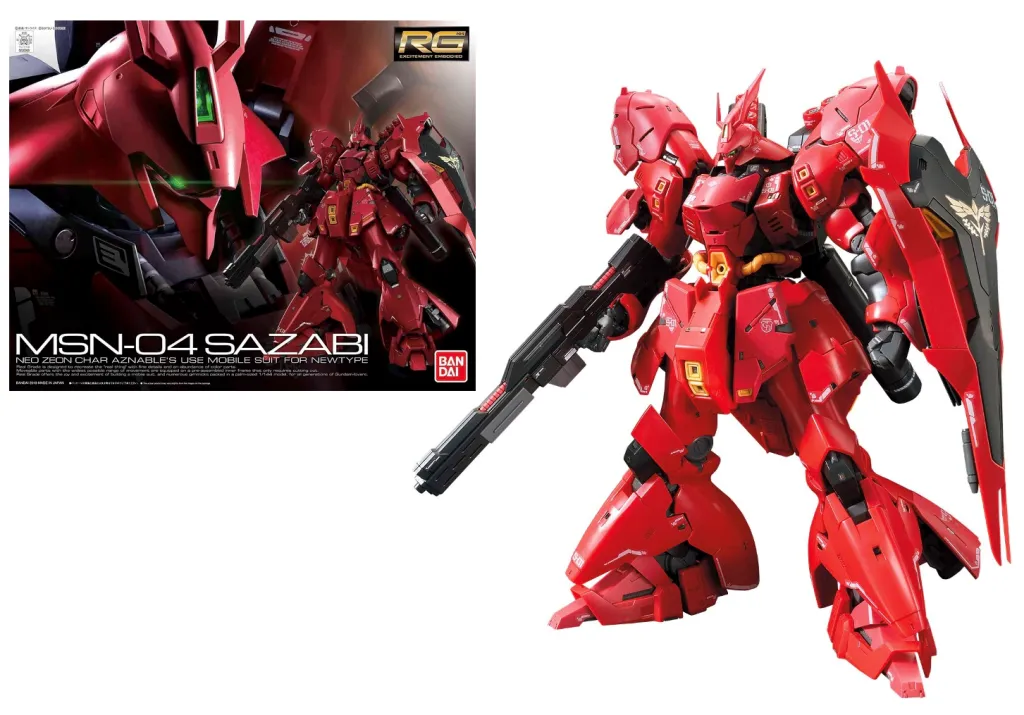 GUNDAM - Model Kit - Real Grade - MSN-04 Sazabi